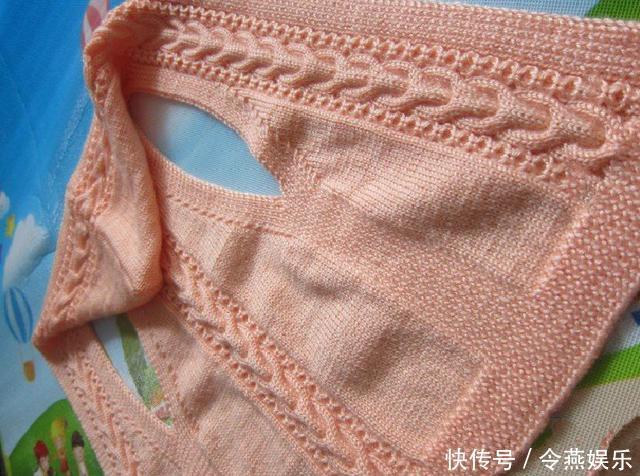 潮到不行的带帽开襟儿童小罩衫,附文字教程与图解