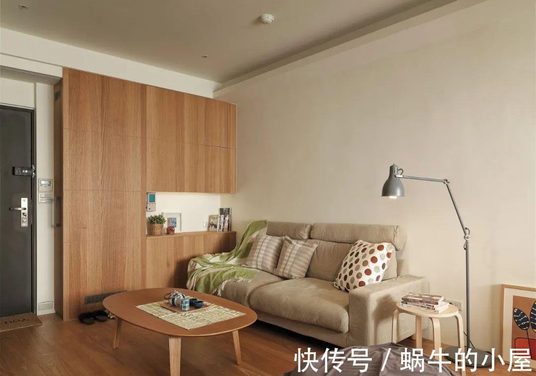小公寓|小户型yyds！看人家这套43㎡MUJI风小公寓，1㎡都不浪费！