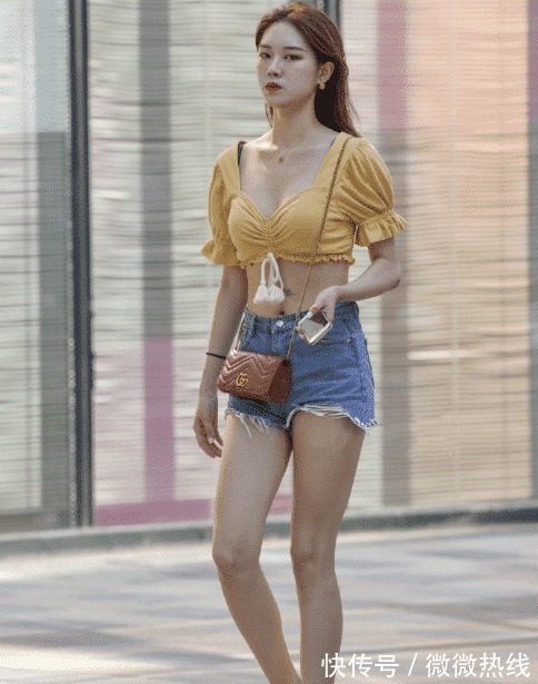 鑫鑫|用绳子把上衣打结,一般人驾驭不了,只有高瘦的人穿得好看!