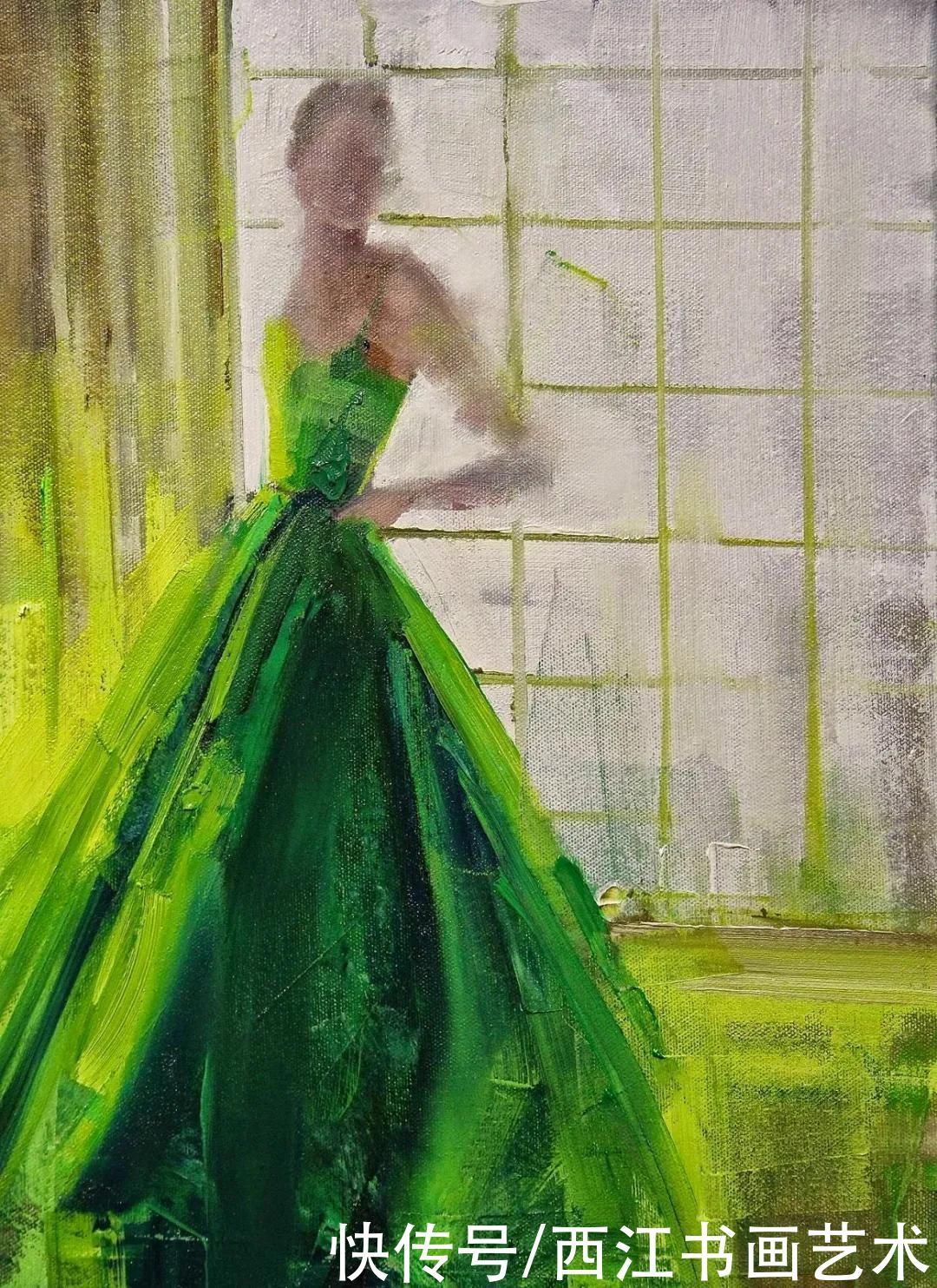 范妮|敏感,感性与永恒:法国女画家莫罗的抽象人物