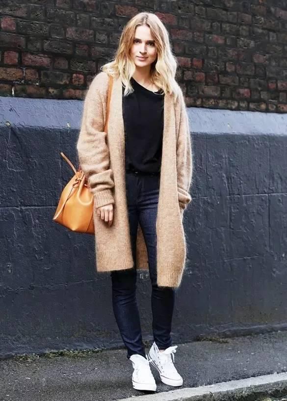 初春开衫毛衣外套要这么穿才好看!