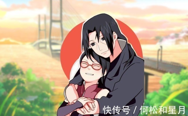 守护神|火影同人鼬与佐助家一起生活,成为佐良娜守护神,弹指动作重现
