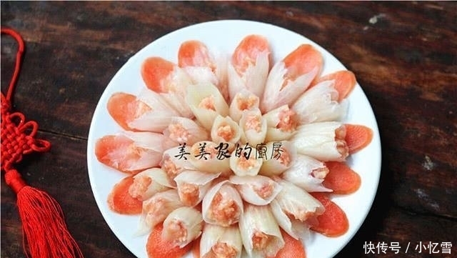 春节宴客, 做一道“花开富贵”, 好吃好看, 寓意发财人人喜欢