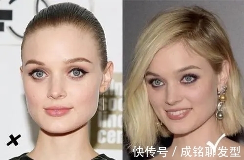 方脸 方脸型最好别乱选发型,显老更显脸大,这几种发型显脸小还减龄