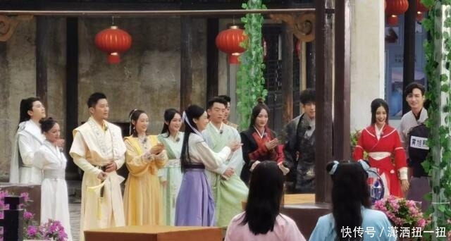 跑男CP分组,杨颖张彬彬一组,黄旭熙周也一组,蔡徐坤小组养眼