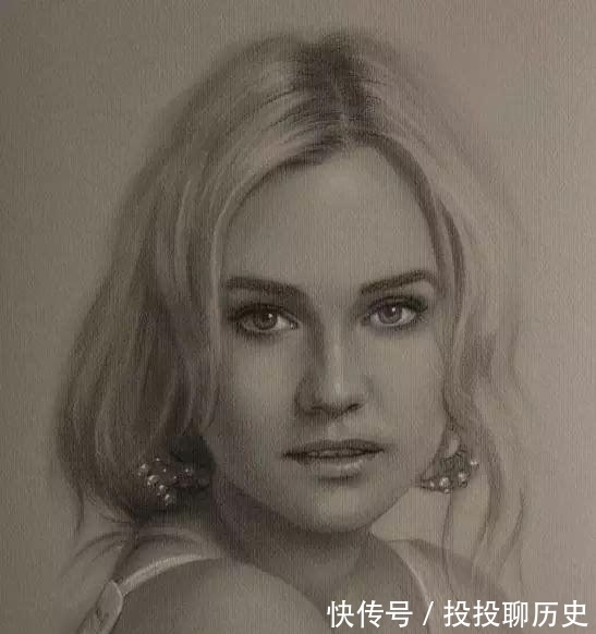 照片|这些用铅笔画出来的素描作品,风格类似照片处理效果