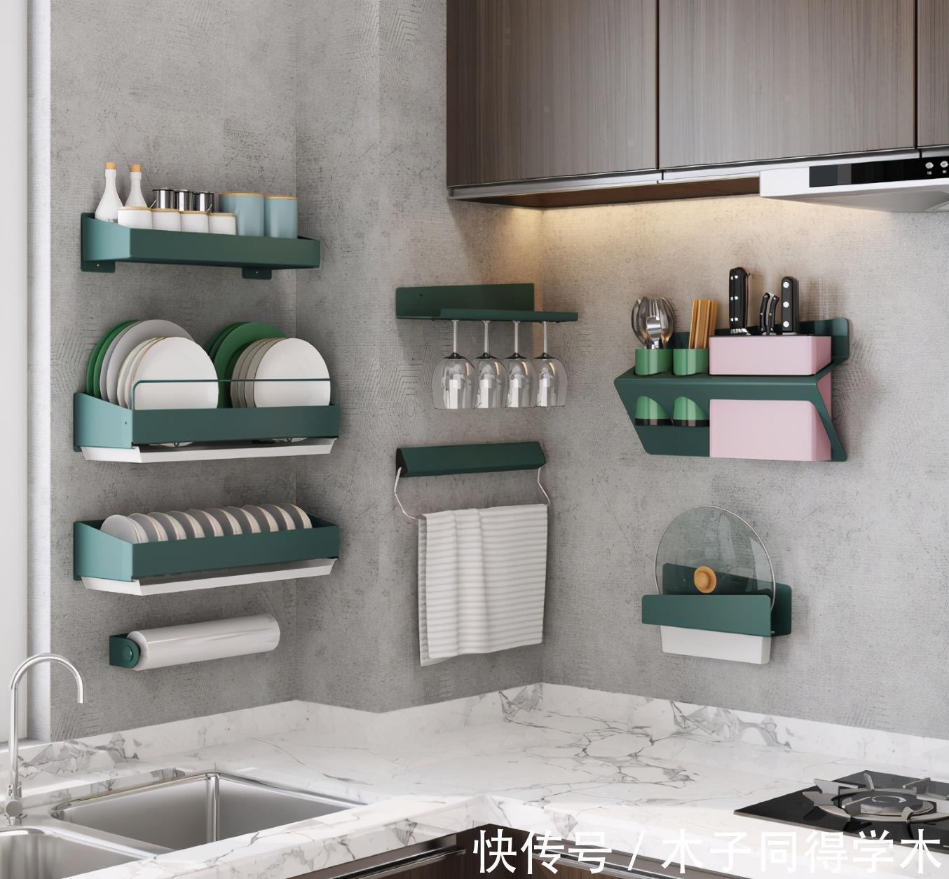 表姐|去表姐家发现,厨房台面从不摆瓶瓶罐罐,这样做美观实用不占地儿