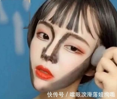 小姐姐|女孩因为自己的脸大，特意化了美美的妆容，像是刚韩国整容回来