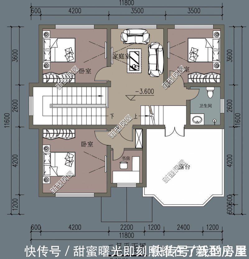 占地面积|30万的存款，能在农村建什么样的房子？这8套图纸看看你喜欢哪套