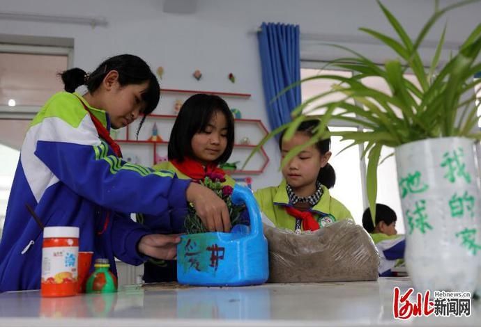 河北广宗：珍爱地球 从我做起