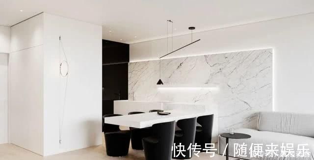 优雅|国外的设计师就是厉害，只用黑白色，就能搭配出最优雅的装修风格