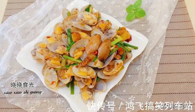 好吃|香辣花甲，只有在家自己做着吃才放心，好吃又实惠，10元炒一大盘