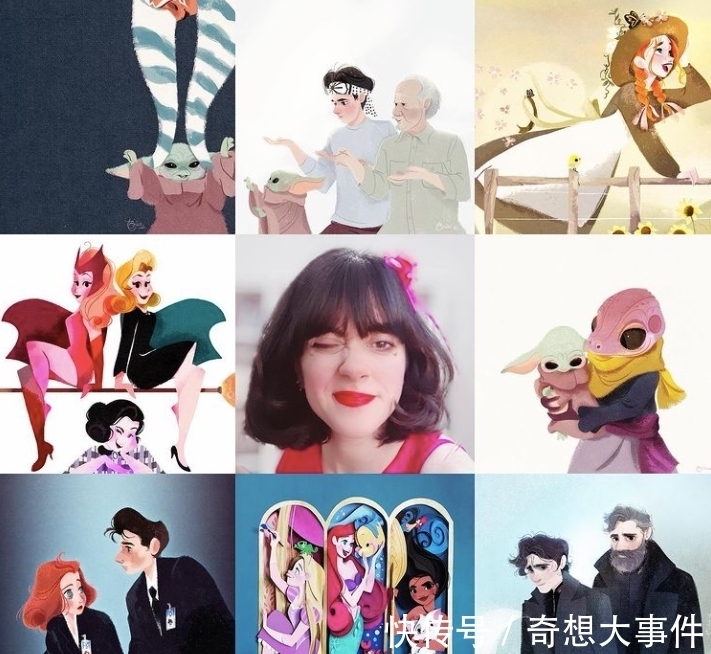 女孩子|也只有这么可爱的女孩子,才能用剪刀,剪出一整个童话故事