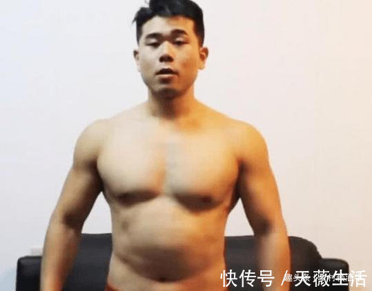 身材|小伙挑战只喝水不吃饭,连续4天后,看他身材变化历程