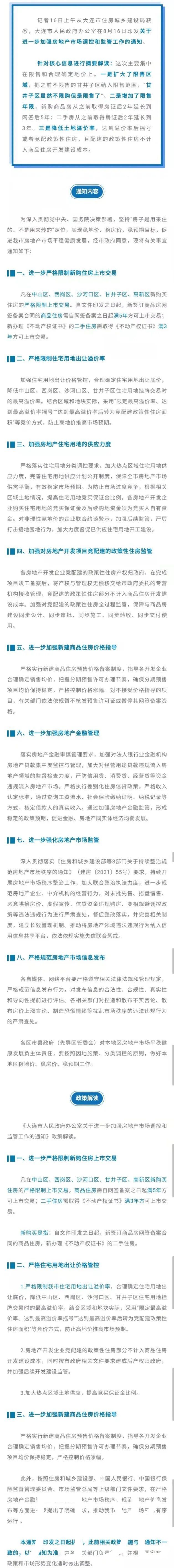 网签|大连房产限购，同一天国家召开这个新闻发布会