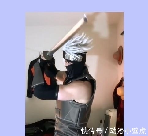 cos|现实版卡卡西,高度还原结印,网友:可惜没查克拉