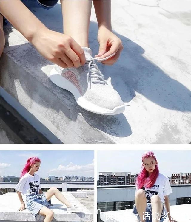 运动鞋 这是什么神仙运动鞋！显高显腿细，像穿袜子一样轻！
