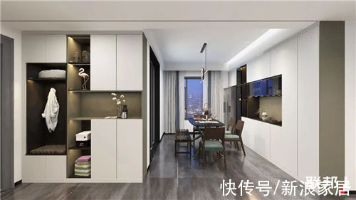 黑白灰|128㎡ 简约大平层，低调又高级