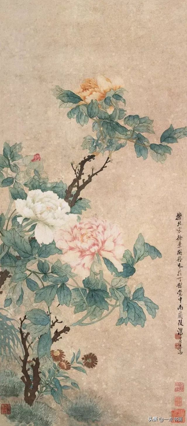 花卉&汤世澍：布衣画家?，晚年名扬天下