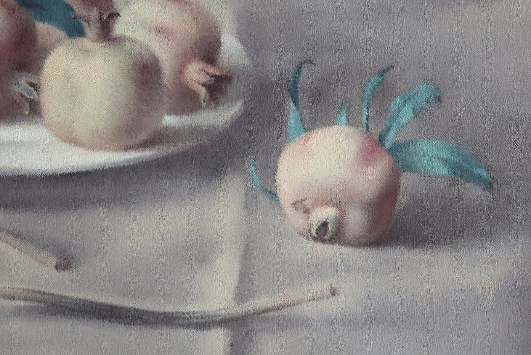 杨超@杨超:人体油画唯美而清雅脱俗,画出了东方女子的纯净与圣洁