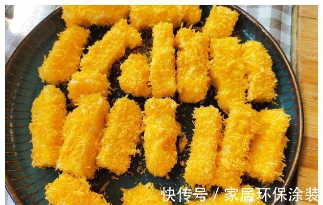 牛奶|家里牛奶喝不完,换个新做法,外酥里嫩奶香浓郁,孩子特别喜欢吃