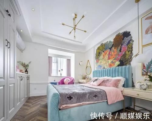 餐厨一体|87㎡小三房,电视墙太漂亮了,尤其“餐厨一体”实用极了