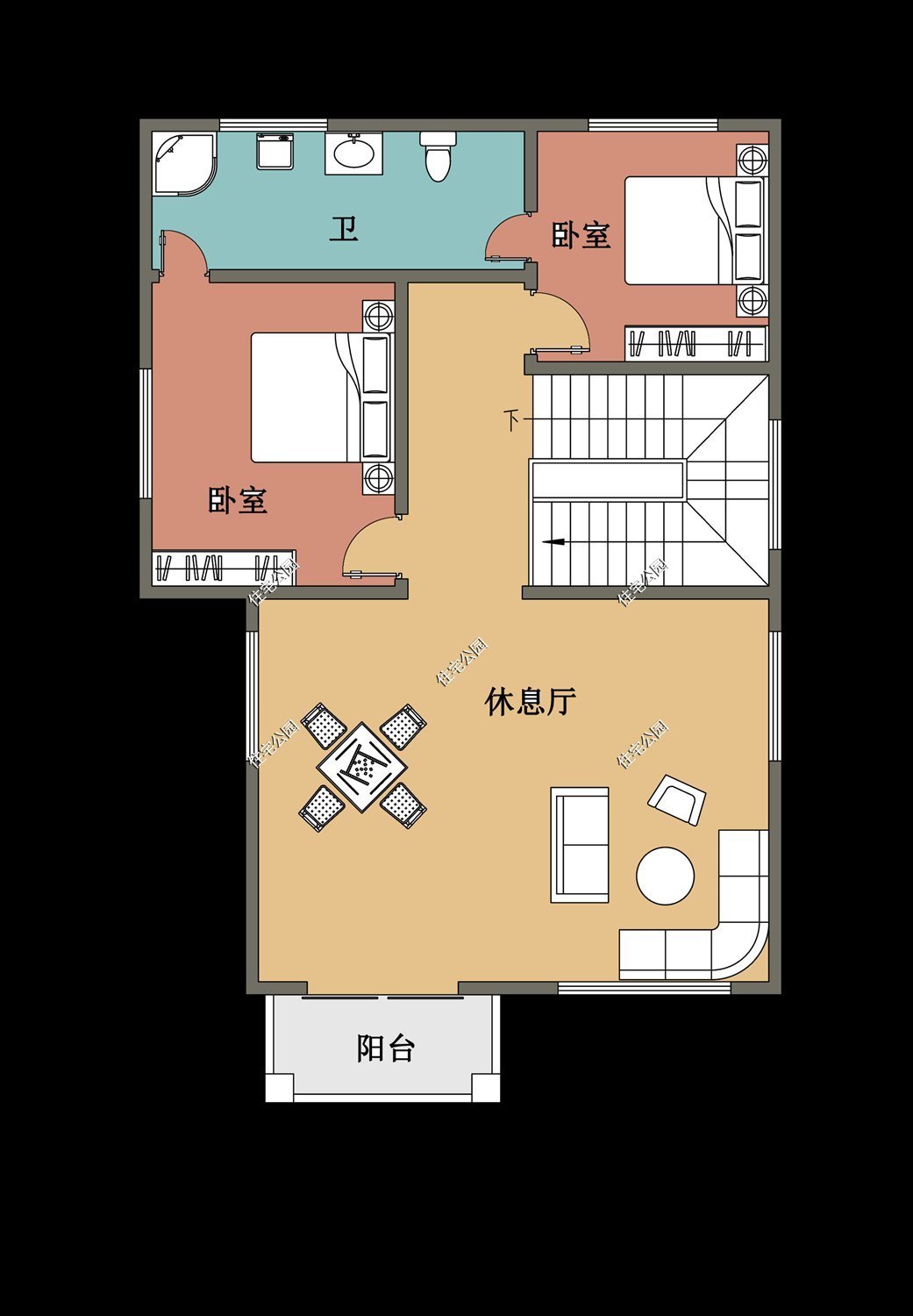 占地尺寸|终于找到20多万就能建的农村别墅图纸，10套户型你更喜欢哪一套？