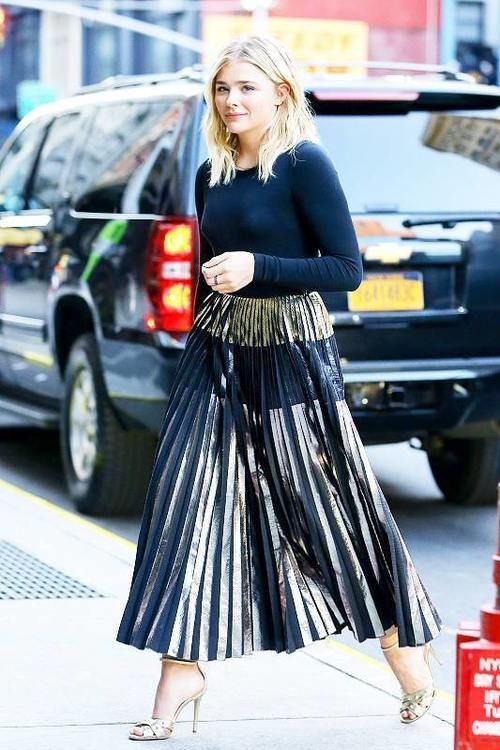 风景线|当下没有百褶裙怎么完美？时尚新颖的穿搭，成为最亮眼的风景线！