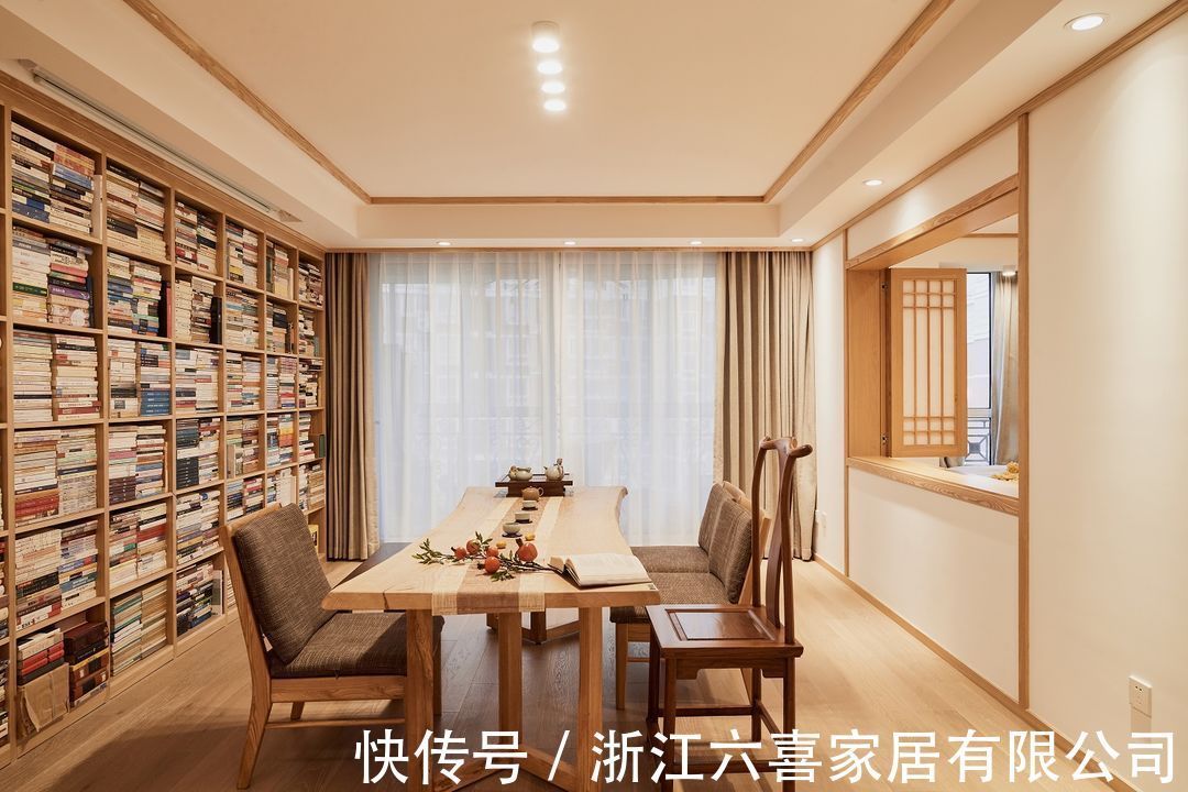 玄关|130平新中式混搭三室公寓
