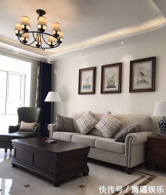 硬装|90平米美式完工,硬装花9.3万,全屋定制柜子,总20万,效果值吗