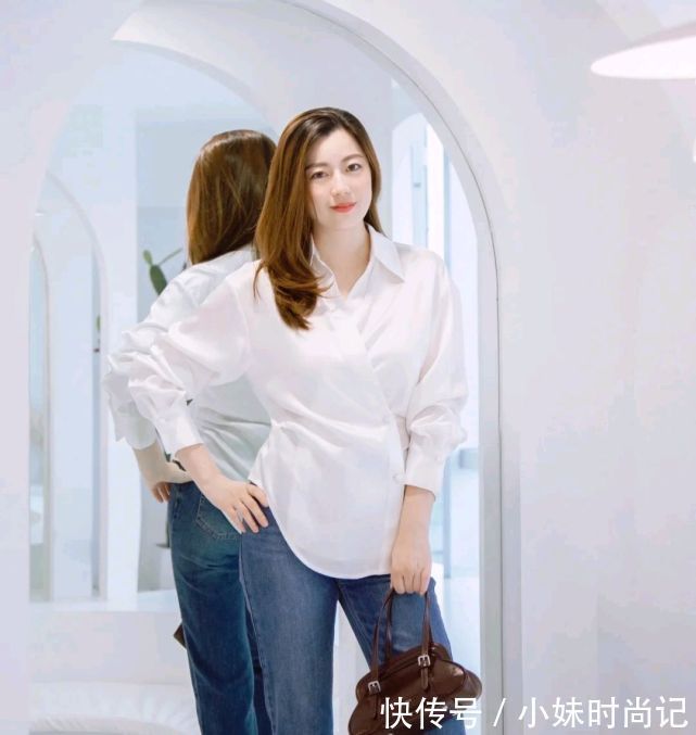 搭配|把简约的衬衫穿对了,不仅精致减龄,还会呈现优雅的气质