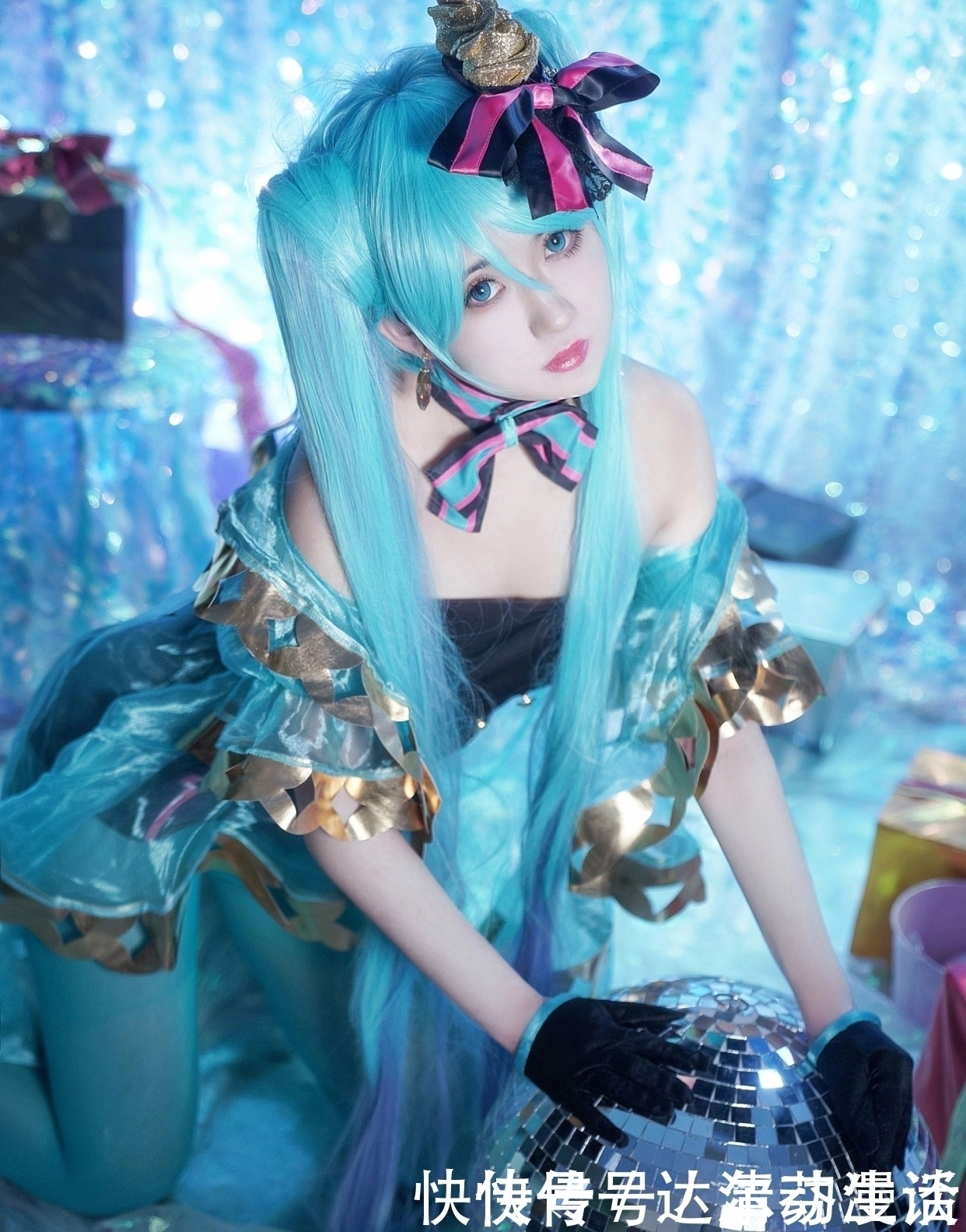 虚拟偶像|三组漂亮妹子COS的人气虚拟偶像“初音未来”还原度相当不错