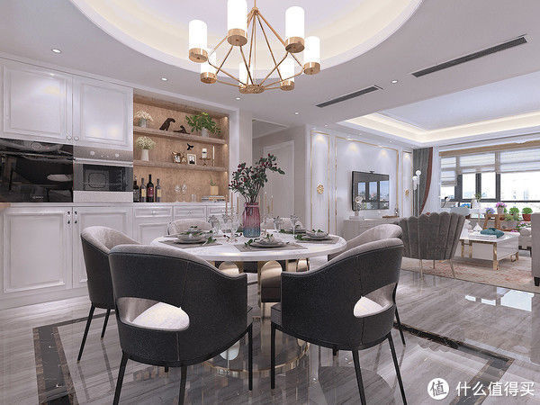 中式|这对夫妻俩装修思想前卫,全屋新中式混搭风格,效果让人羡慕极了