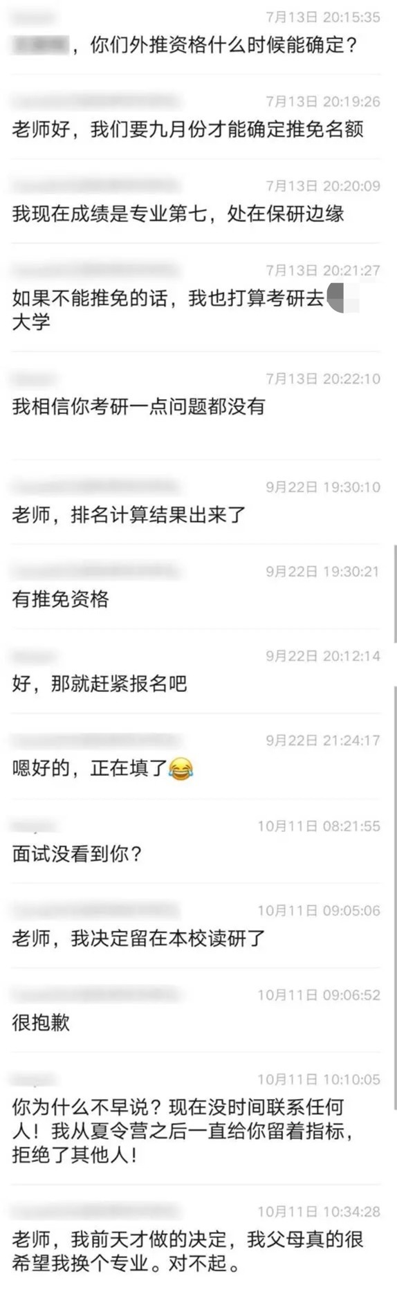 没参加复试上了失信名单？考研可不当海王!