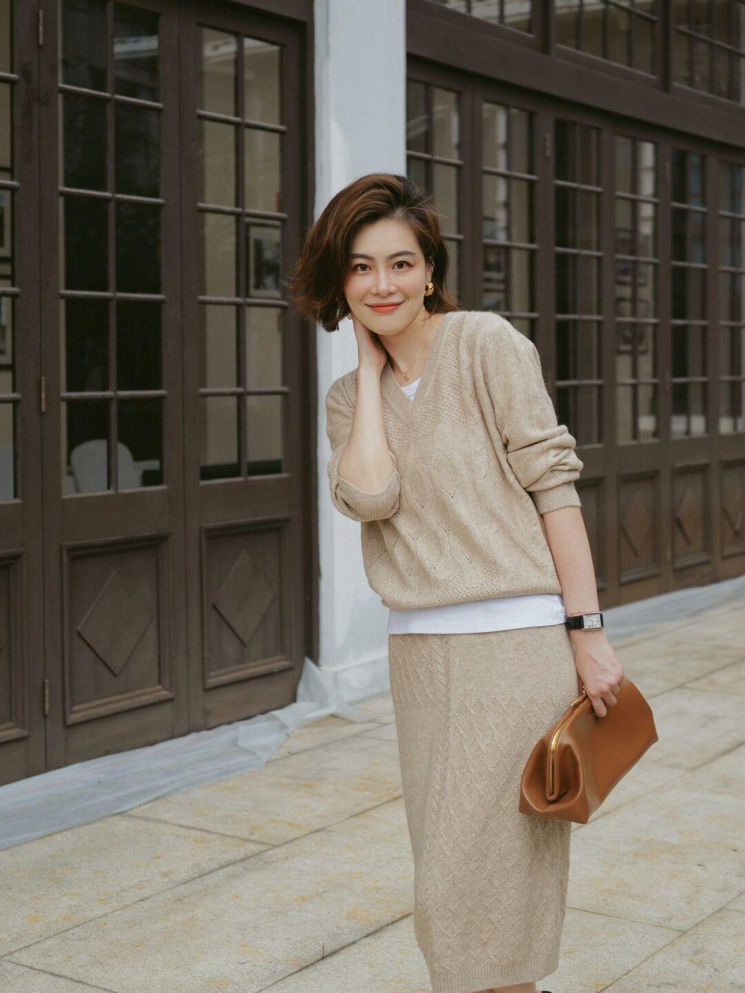 敞怀 40+熟女开始年龄焦虑了?学会这些早秋穿搭减龄时髦,漂亮大气