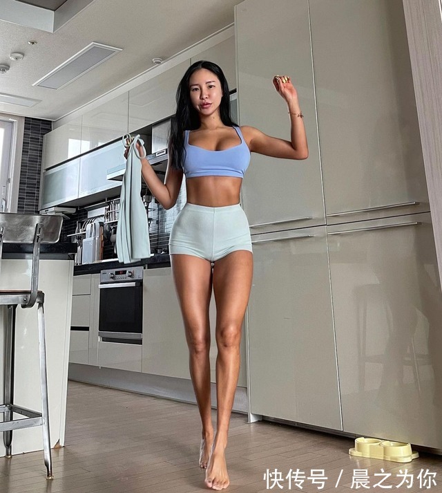 le|“举铁”健身网红拥有逆天大长腿，与男友秀健身日常羡煞旁人