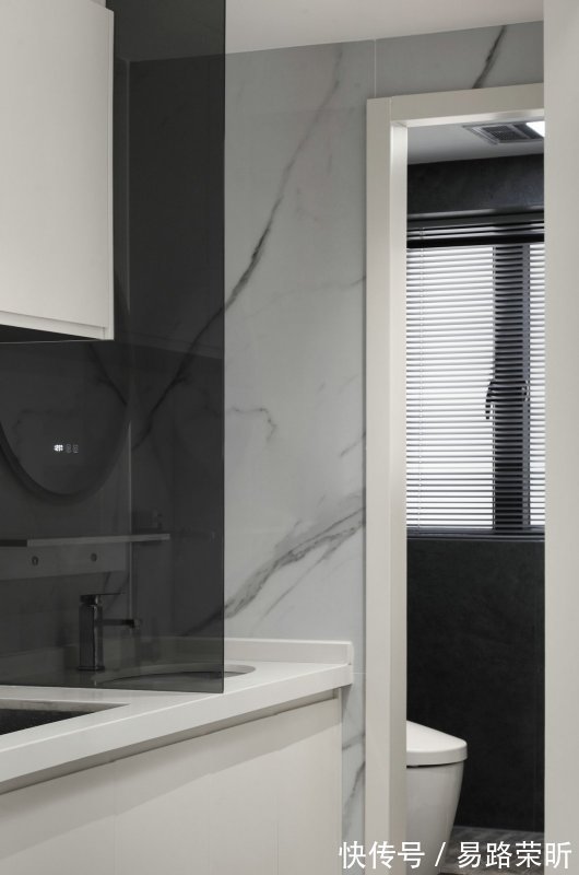 墙地砖|50平现代风二居室，设计师侧重生活，以简约的手法勾勒空间