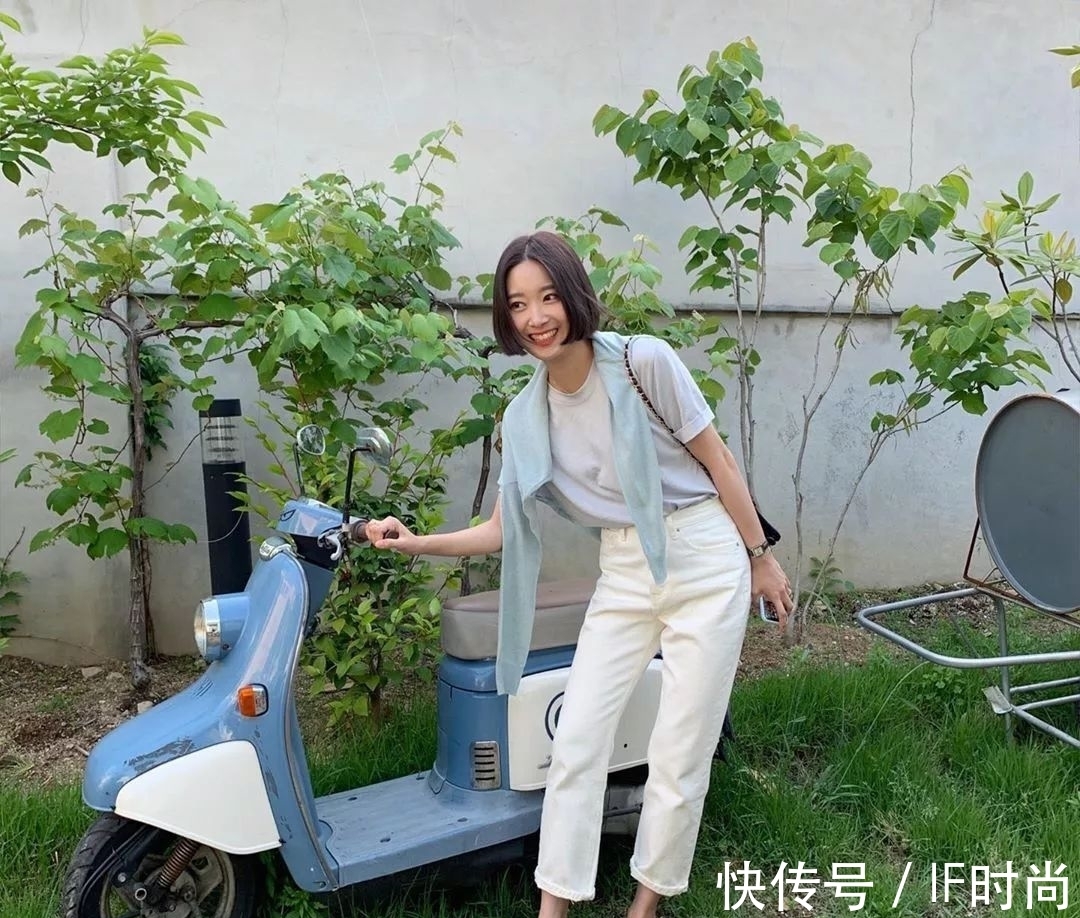 修饰力 九分裤 + 短袖,今夏王炸组合!