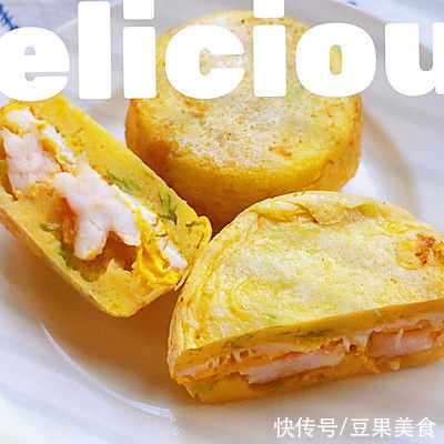 什么?蔬菜虾仁蛋堡的做法竟然这么简单?