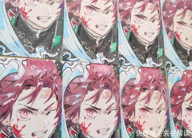 刻刀|大佬用橡皮刻《鬼灭之刃》,印出来神还原,橡皮章到底是什么?