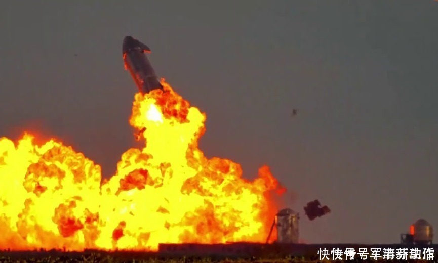 飞船 马斯克刚笑了8分钟,首次平稳着陆的星舰SN10原地爆炸