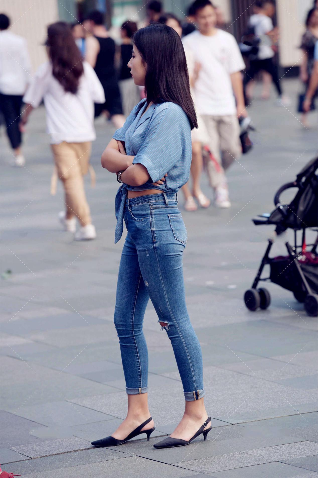 简单|喜人的蓝色服装, 时尚大气, 简单纯净