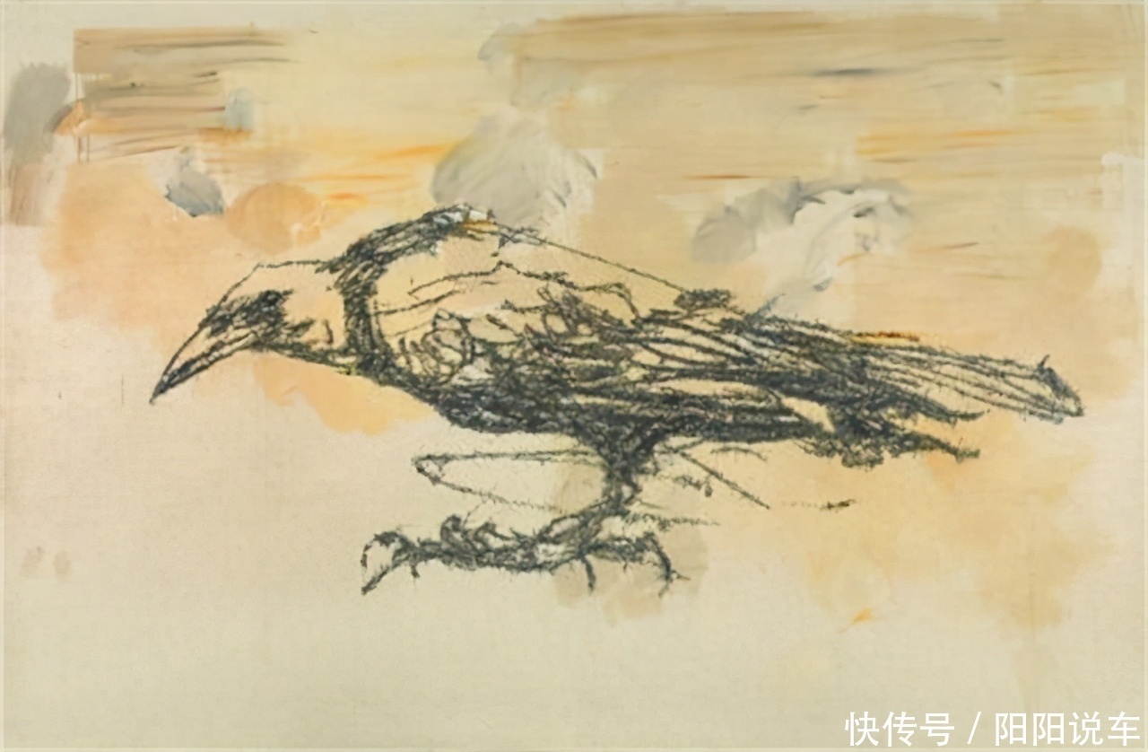 蒙娜丽莎&他画一只鸟卖了82万,网友吐槽:不如小学生,专家:往鸟眼睛里看