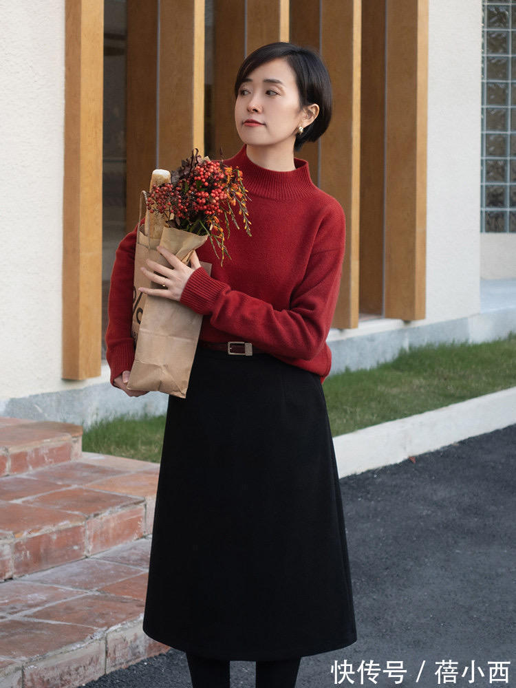 包臀裙 优雅女人的穿搭法宝,半身裙搭配你get了吗?轻松塑造高级感