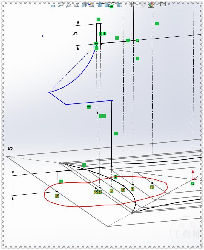 曲面扫描|用SolidWorks画一座古楼，其实一个扫描就能完成