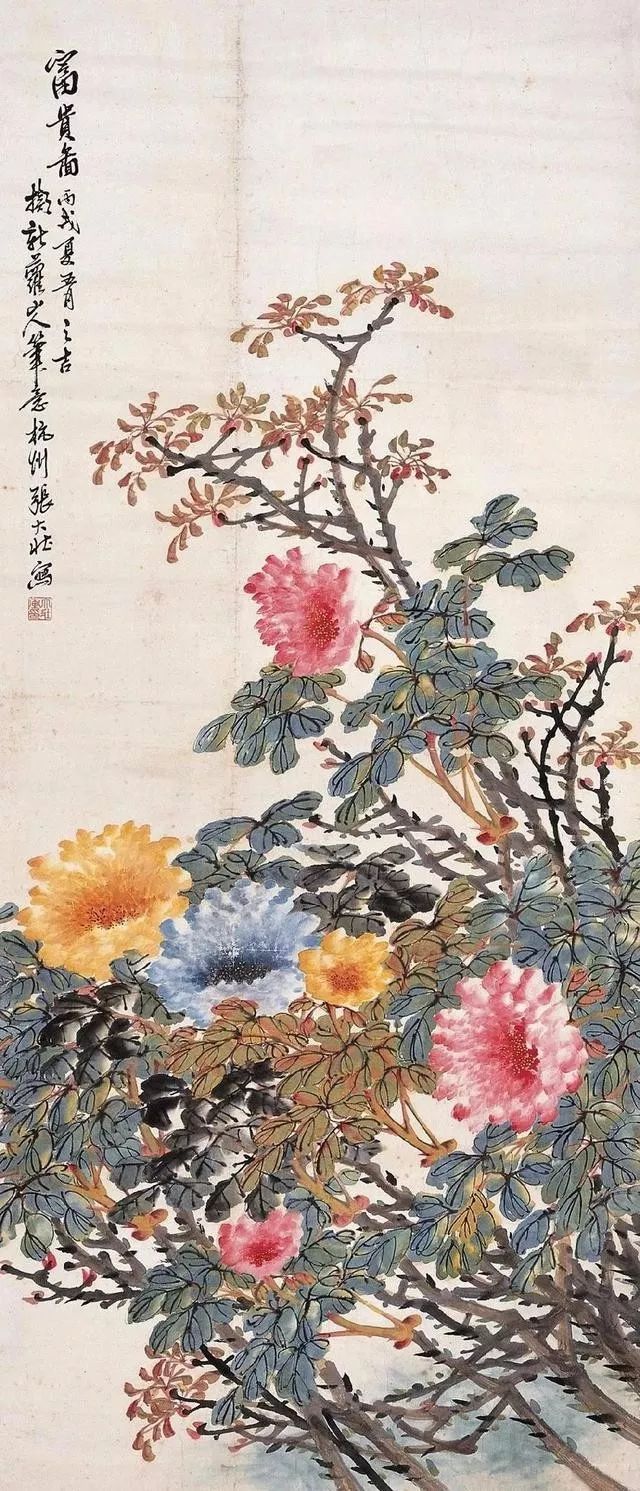 华新罗&张大壮：人淡如菊，以“没骨法”画虾，自创一格