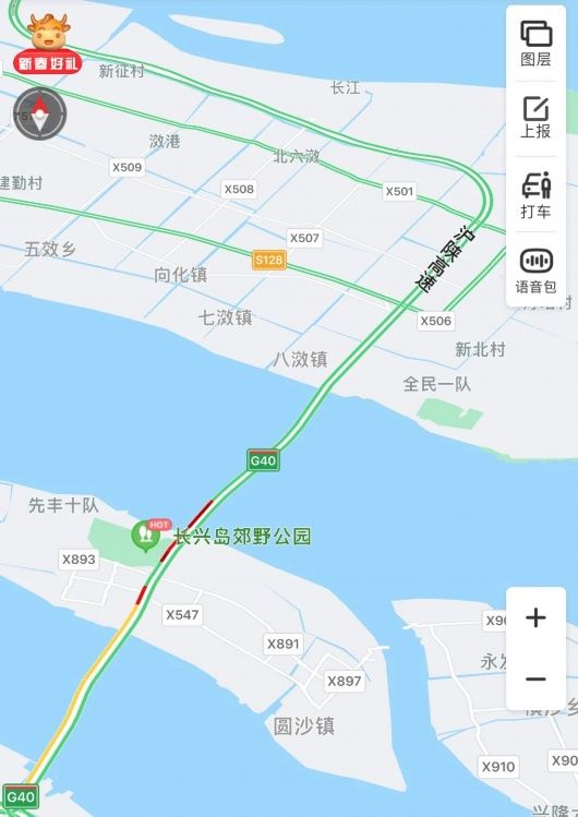 近郊游崇明红火 错峰行大家牢记