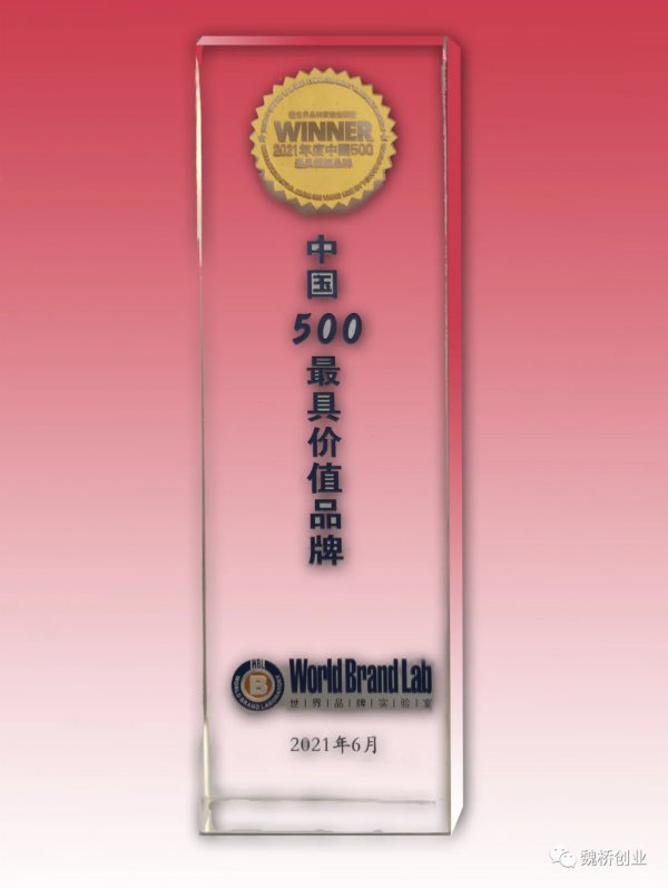 品牌|“魏桥”品牌价值950.32亿元!