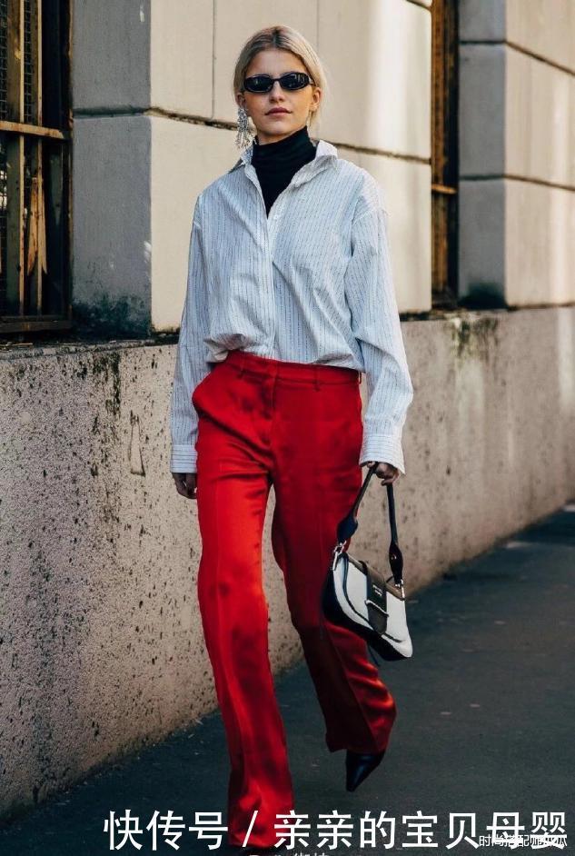 显瘦|再见阔腿裤!今年秋冬流行这条“喇叭裤”,遮肉显瘦又时髦