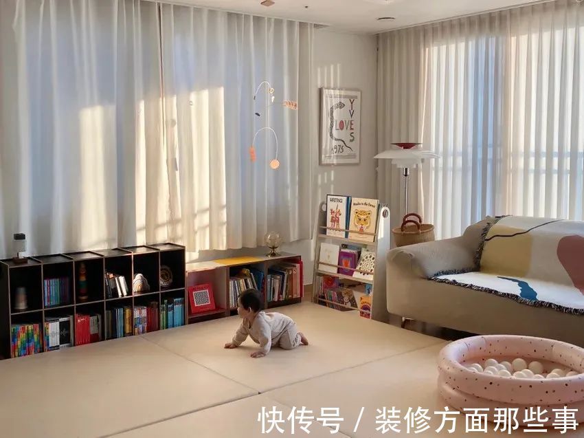 u型|舍弃“茶几为中心”布局,把客厅留给孩子,112㎡是我理想的家!
